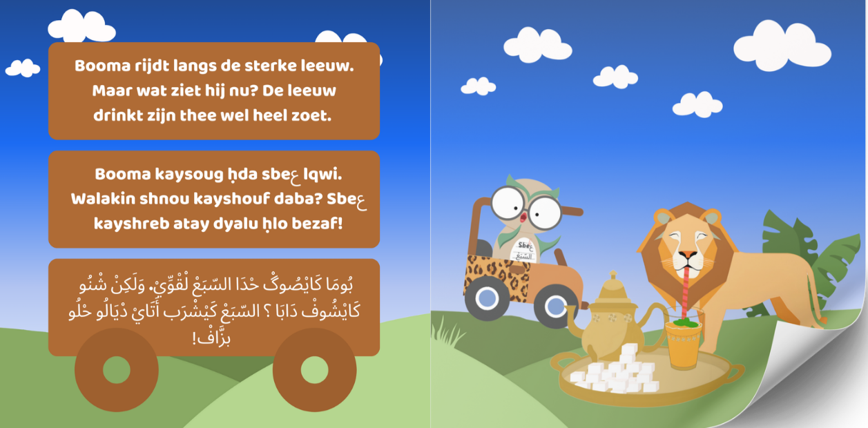 Boek: Booma is bezorgd - Booma mehmoum بُومَا مَهمُومْ - Darija