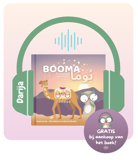 Luisterboek Booma is bezorgd - Booma mehmoum